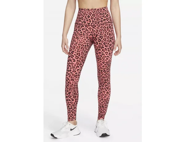 Nike Dri-Fit Leopard Leggings Pink