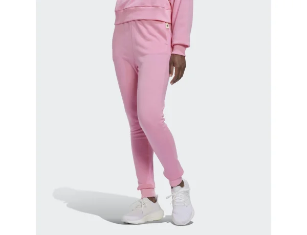 adidas Studio Lounge High-Waist Pants Pink