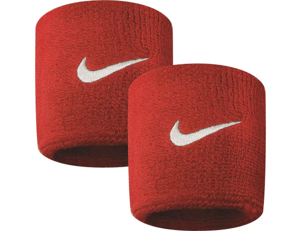 NIKE Swoosh Wristband Red
