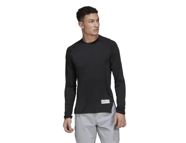 adidas Train to Peak HIIT Training Long Sleeve Tee Black