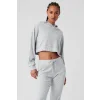 Alo Yoga Muse Hoodie Light Grey