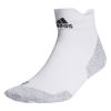 adidas Grip Running Ankle Socks White