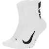 Nike Multiplier Running Ankle Socks (2 Pair) White