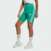 adidas Future Icons 3-Stripes Bike Shorts Green