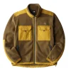 The North Face Royal Arch F/Z Jacket Brown/Yellow