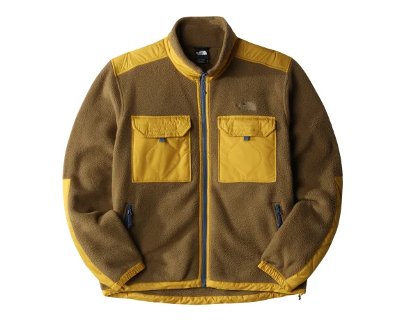 The North Face Royal Arch F/Z Jacket Brown/Yellow