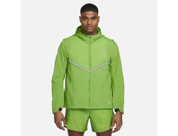 Nike Repel Run Division Green