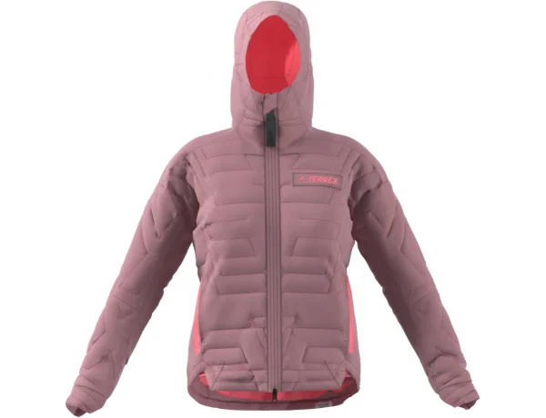 adidas W TERREX MYSHELTER Primaloft Hooded Jacket Pink