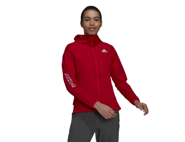 adidas ADIZERO MARATHON JACKET WOMEN Red