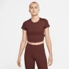 Nike Dri-FIT One Luxe Brown