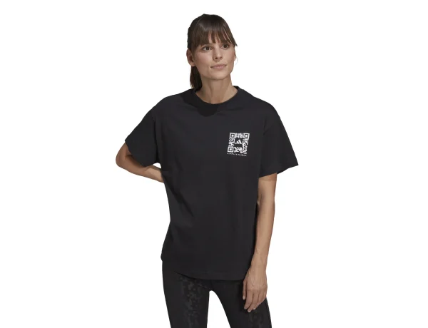 adidas x Karlie Kloss Crop Tee Black