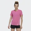 adidas Train Icons 3-Stripes Tee Pink