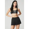 Alo Yoga Ambient Logo Bra Black