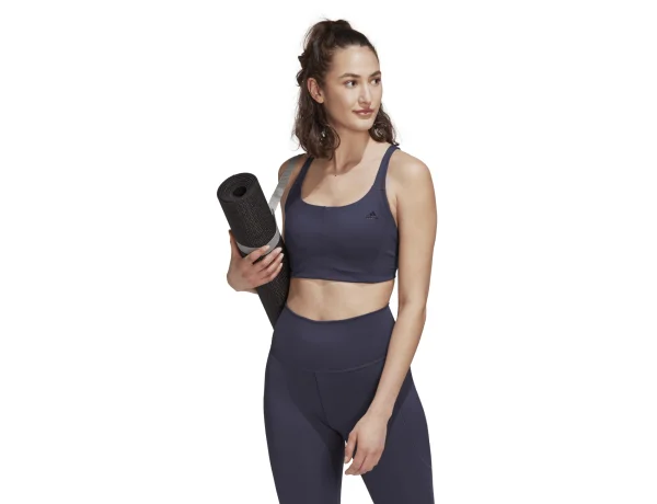 adidas CoreFlow Medium-Support Bra Navy