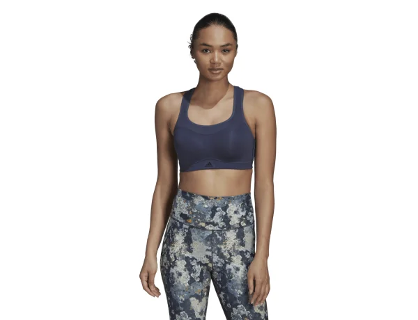 adidas TLRD Impact Training High-Support Bra Navy