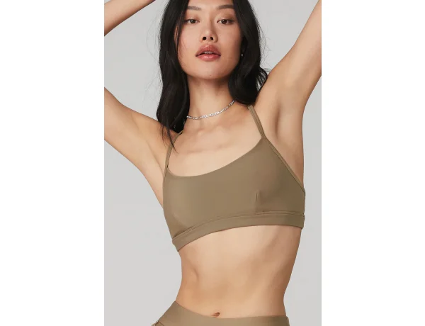 Alo Yoga Airlift Intrigue Bra Gravel