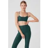 Alo Yoga Airlift Intrigue Bra Dark Cactus