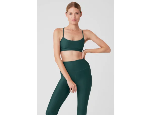 Alo Yoga Airlift Intrigue Bra Dark Cactus